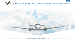 Desktop Screenshot of americanflyers.net